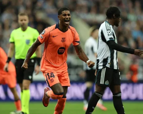 Rashford's Brace Silences Newcastle's Celebrations and Seals Barcelona's Triumph