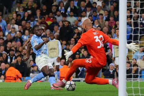 Doku Decorates City's Victory Against Napoli Following Kevin De Bruyne's Premature Return Comeback